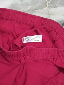 Lyra Churidaar Leggings- Magenta