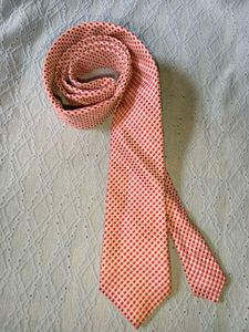 Giorgio Armani Pink Geometric Tie