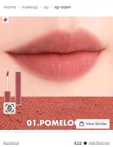 Rom nd blur fudge lip tint