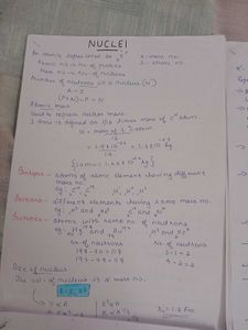 Physics &amp; Chemistry Study Notes