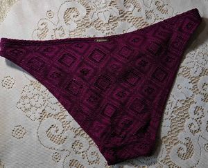Burgundy Bikini Bottom