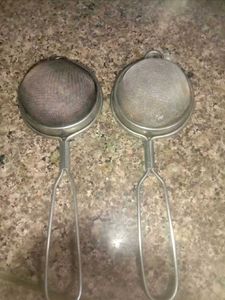 Stainless Steel Strainers (Set of 2)