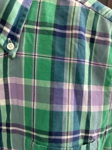 Brooks Brothers Plaid Short Sleeve Shirt