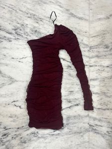 Forever21 Bodycon One Off shoulder Dress