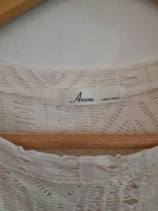 White Casual Top (Women's)