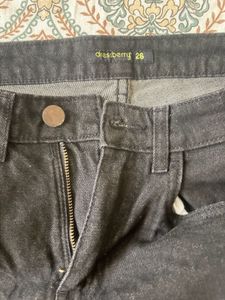 Black Denim Frayed Shorts