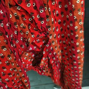 Bohemian Patchwork Maxi Kurta