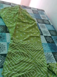 Vibrant Green Ethnic Skirt