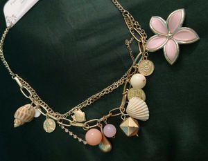 Price drop💥Boho Charm Necklace with Flower