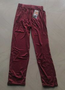 Stylish Maroon Casual Pants