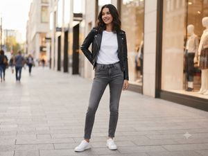 Authentic Mango Grey Jeans