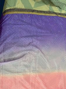 🍇🍒Gorgeous Purple &amp; Pink Saree