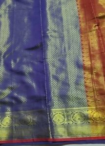 Elegant Royal Blue Saree