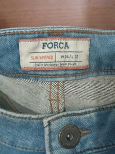 Men's Light Wash Denim Jeans