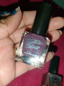 Fashion Colour Nail Polish Trio