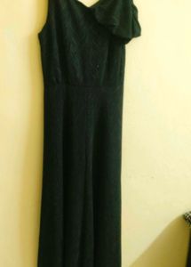Midnight draped maxi dress 🖤
