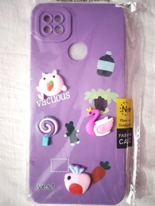 Cute Purple Phone Case with Charms