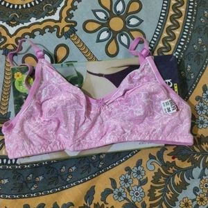 Stylish pink bra