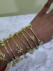 Gold-Toned Bangle Set