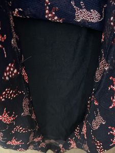 branded Stylish Printed Midi Dress for L and Xl
