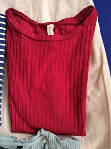 💥COMBO Of 6💥 RIBBED TOPS