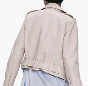 Zara Faux Leather Biker Jacket