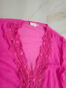 90's Sheer Pink kurta