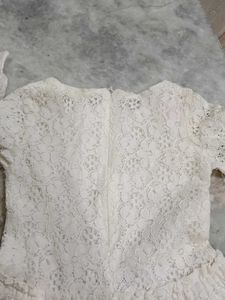 Beautiful White Lace Dress