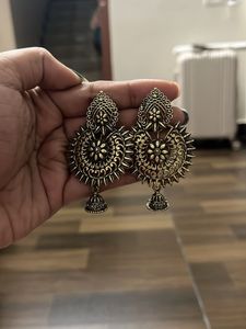 Boho Jhumka Earrings