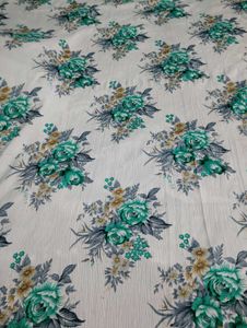 Vintage Floral Fabric 38mitar