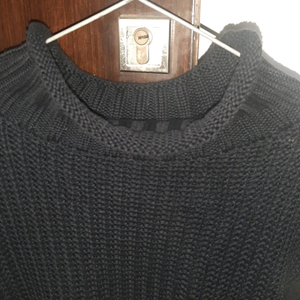 high low xl size patterned sweater