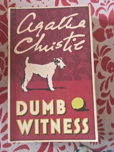 Agatha Christie Dumb Witness Book