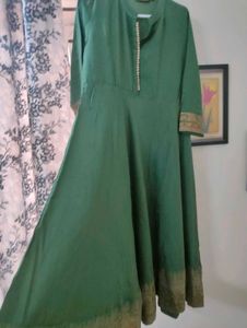 KHUSHAL K Green Kurta palazzo with Dupatta