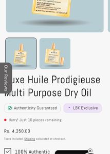 NUXE Huile Prodigieuse Multi-Purpose Dry Oil