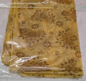 Beautiful Golden Floral Stoal