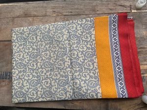 Vintage Silk Blend Sari Fabric