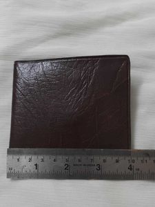 Classic Brown Faux Leather Wallet