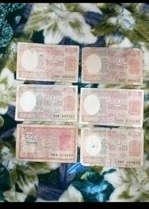 Vintage Indian Currency Notes