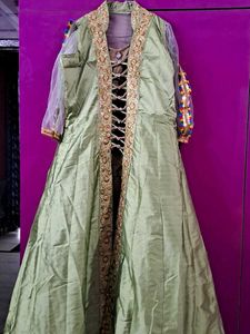 Designer long gown