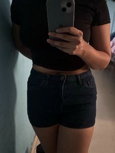 Westside Nuon Dark blue Denim Shorts
