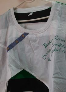 Stylish Striped Cotton T shirt