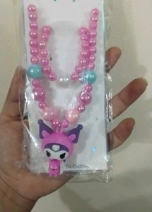 Kuromi Beaded Necklace