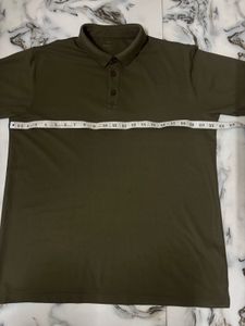 Men's Olive Green Polo T-Shirt