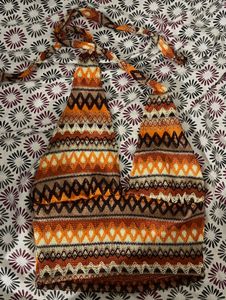Boho Ethnic Print Halter Top