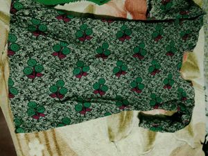 Stylish Printed Kurta with Salwar