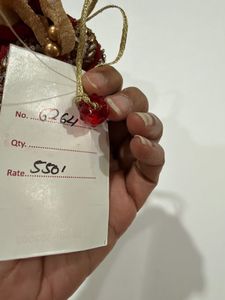 Brand new Maroon &amp; Embellished Potli Bag