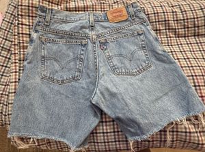 Classic Levi's Blue Denim Shorts