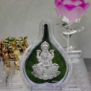 999 Silver Goddess Lakshmi Idol