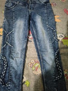 Unique Design Denim Jeans