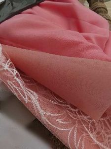Elegant Pink dress material with a Pinteresty look
